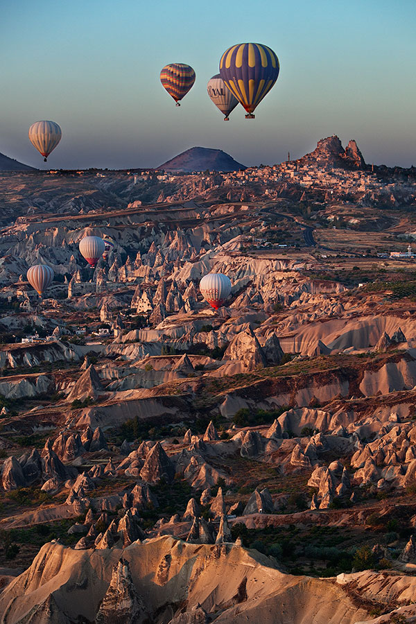 <span style="font-size:16px;"> Cappadocia Sunrise Flight</span> : East : nick dantona fine art photography