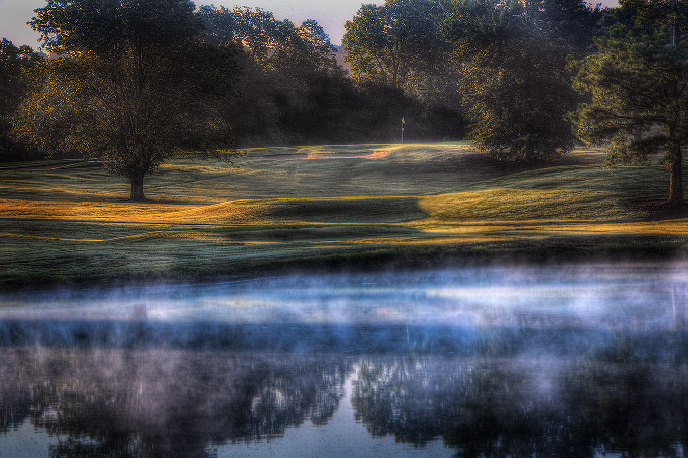 <span style="font-size:16px;">Nashville Golf 2nd Green</span> : Golf Landscapes : nick dantona fine art photography