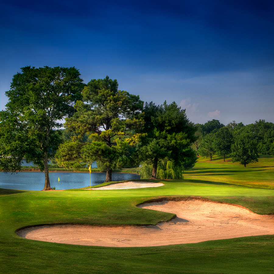 NGAC 9th Green : Golf Landscapes : nick dantona fine art photography