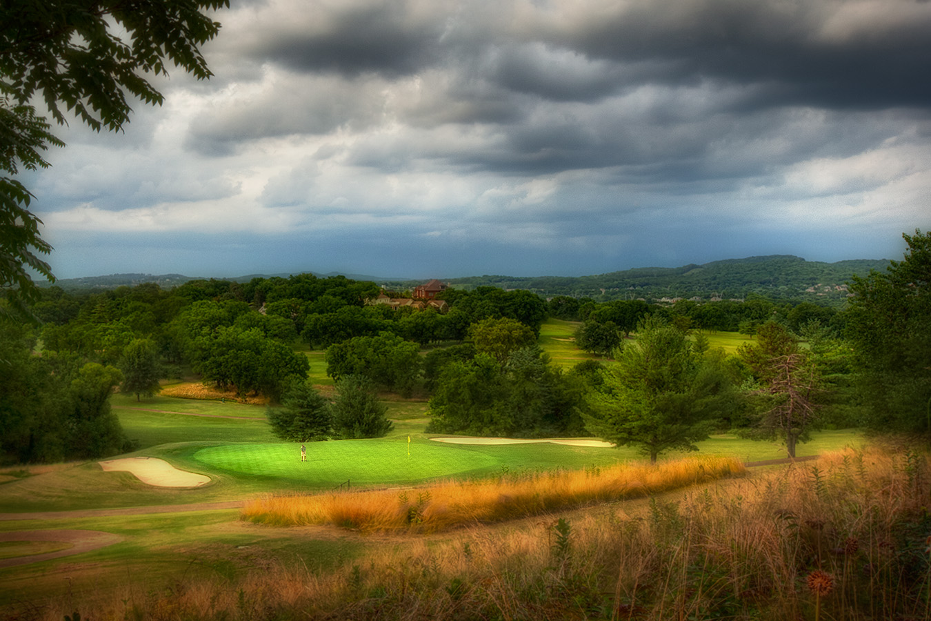 NGAC 4th Green : Golf Landscapes : nick dantona fine art photography