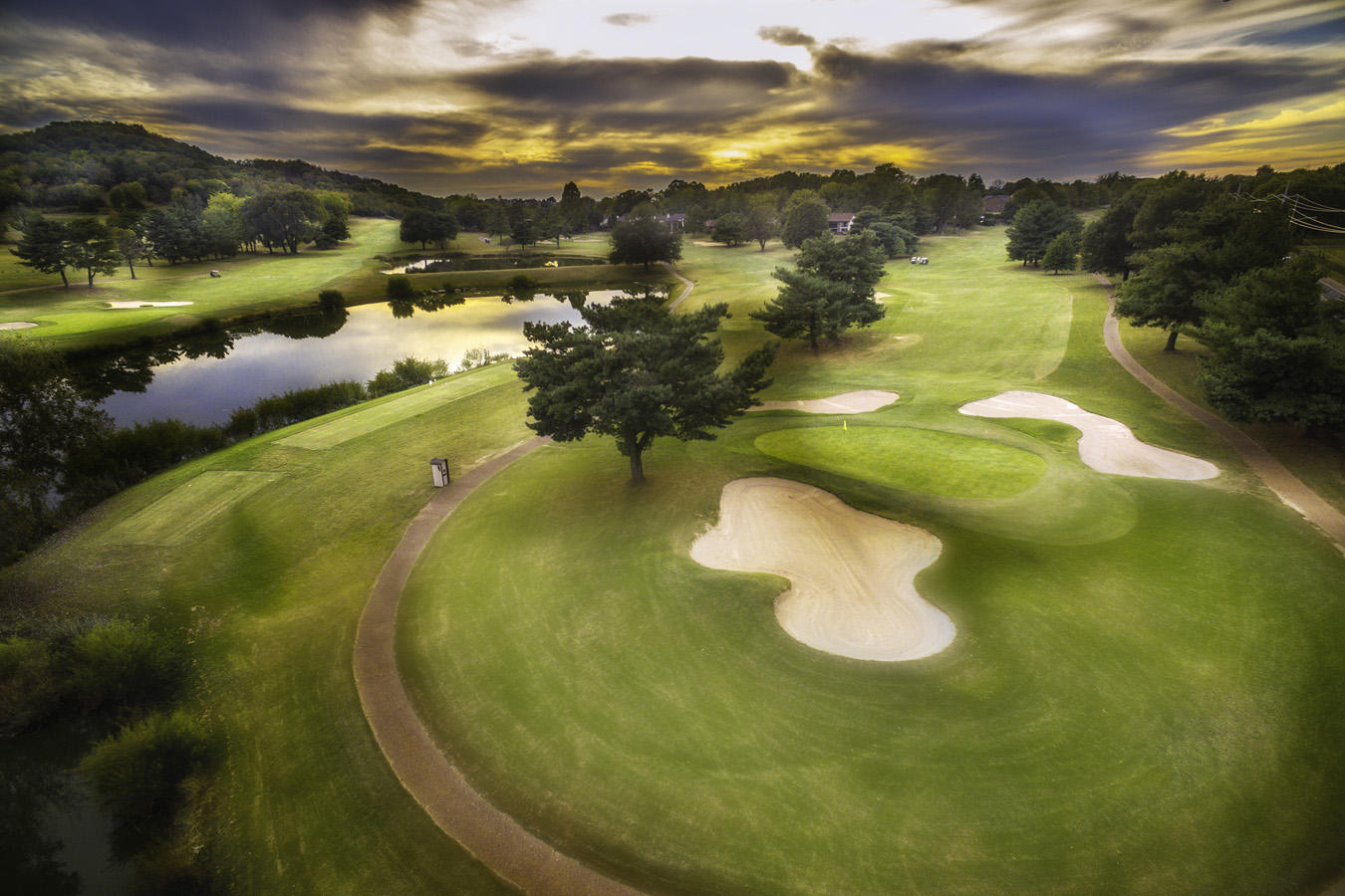  : Golf Landscapes : nick dantona fine art photography